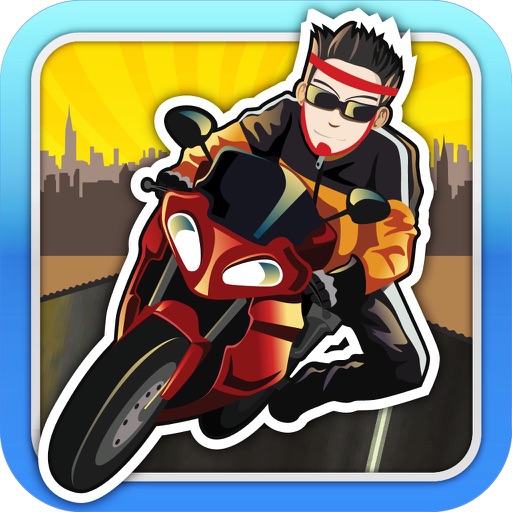 Baron Biker : Get The Ace Bike Rider To The Highway Race