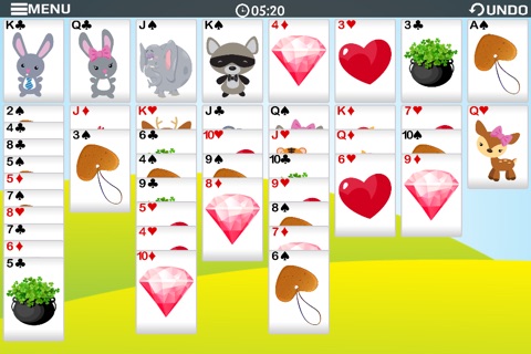 Freecell Valentine Solitaire - Free Edition screenshot 3