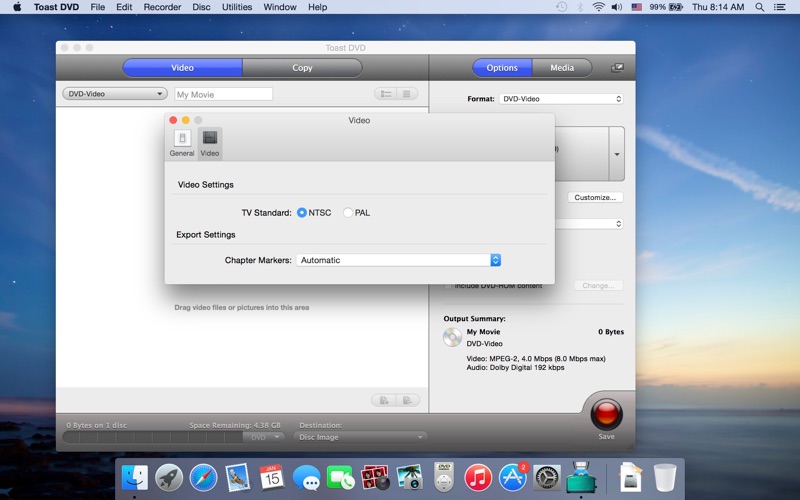 Screenshot #5 for Toast DVD