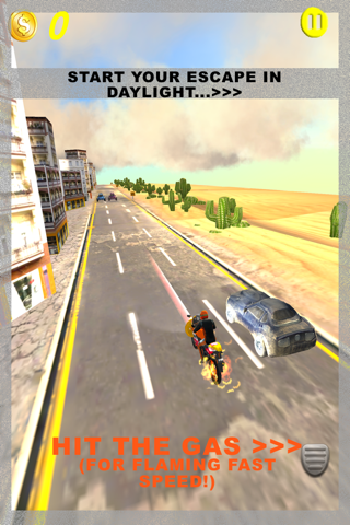 A 3D Motorcycle Action Traffic Racer - Motorbike Fury Race Simulator Racing Game Free screenshot 3