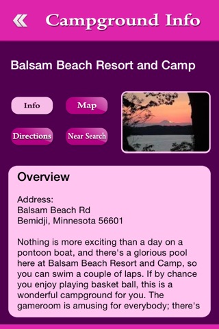 Minnesota Campgrounds Guide screenshot 3