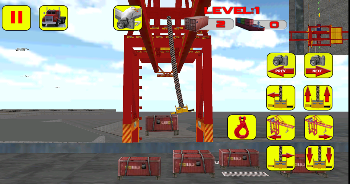 Container Terminal Simulation screenshot 2