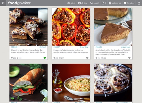 foodgawker for iPad screenshot