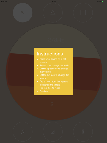 Screenshot #5 pour ThereMin Plus