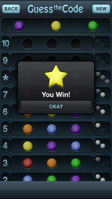 Guess the Code! screenshot