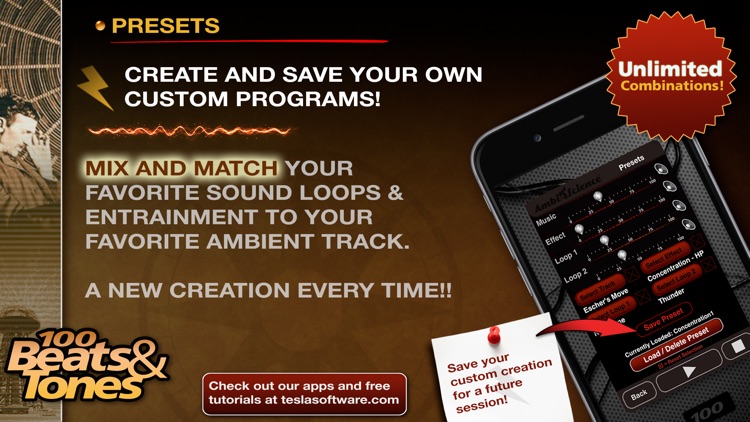 100 Binaural Beats and Isochronic Tones! | AmbiScience™ screenshot-3