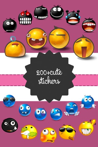 Emojis Cap - Add Custom Text & Sticker to Photosのおすすめ画像2