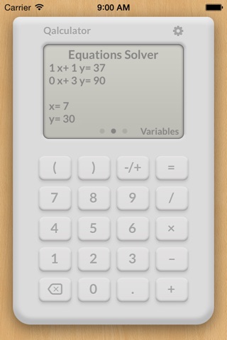 Qalculator - Scientific Calculator with Equations Solver & Roots Finder screenshot 2