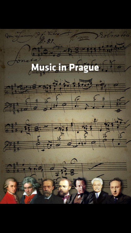 Music in Prague - multimedia application for classical music fans