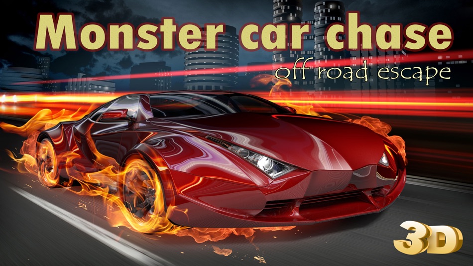 Monster Car Chase - Realistic off road escape 3D PRO - 1.2 - (iOS)