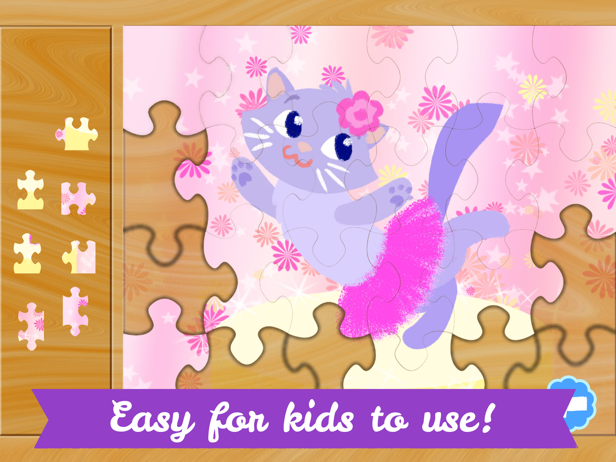 Ballerina Puzzles for Kids - Ballet Stars Jigsaw Games for Little Girls screenshot 9