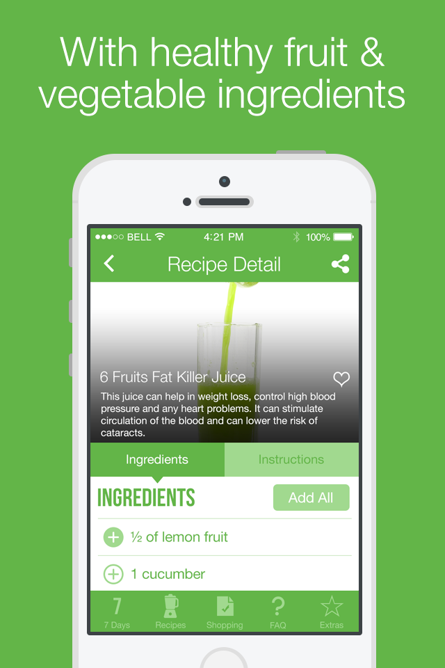 7 Day Juice Detox Cleanse