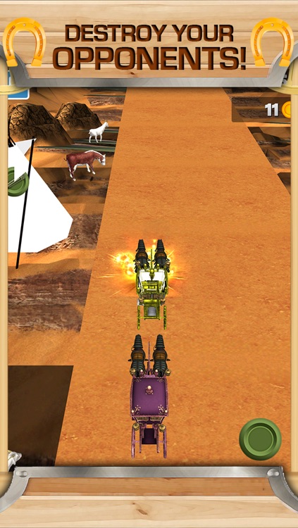 3D Western Stagecoach Wagon Racing Game With Cowboy Driving Fun Racer Games FREE screenshot-3