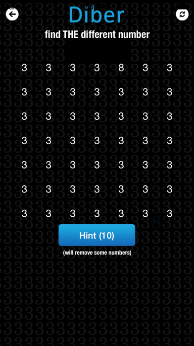 Screenshot #3 pour Diber - Trouvez le nombre différent