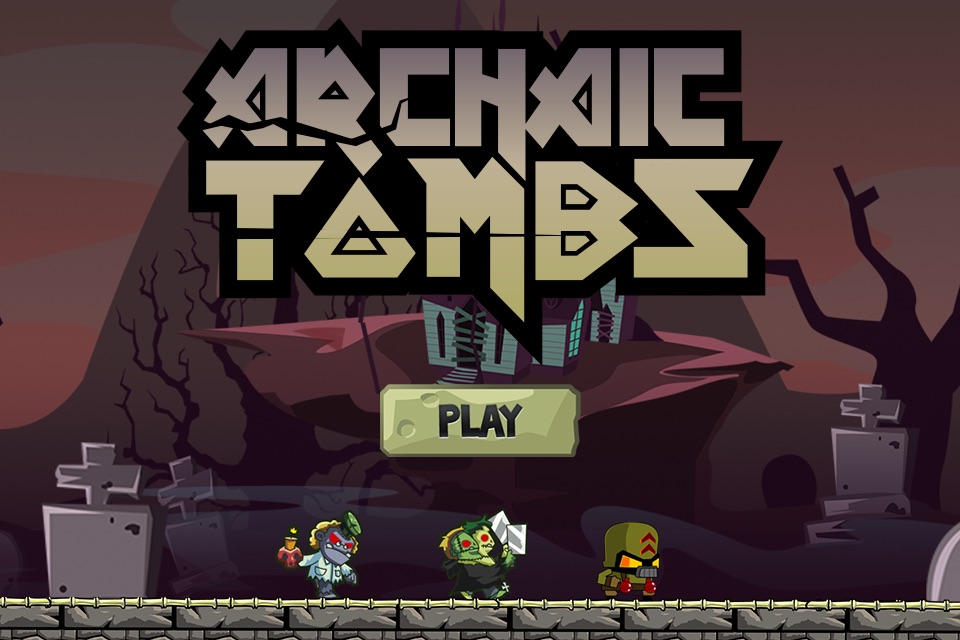 Archaic Tombs - Zombies Vs. Soldiers Horror Shooting screenshot 4