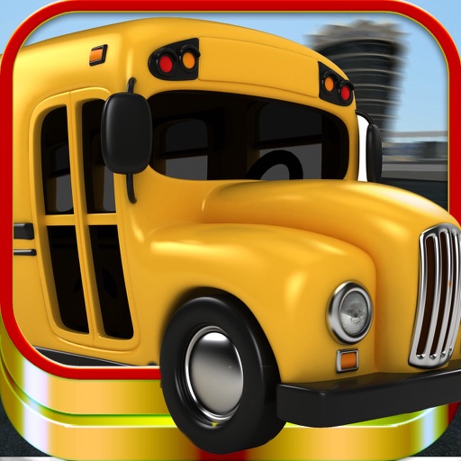 3D Crazy School Bus Highway Challenge Pro Educational Game - Dodge The Cars Get Kids To School Fast icon