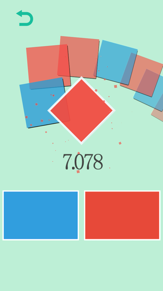 #1. Red vs. Blue - Don't Tap Wrong The Color Tiles (iOS) 由: 光耀 宁