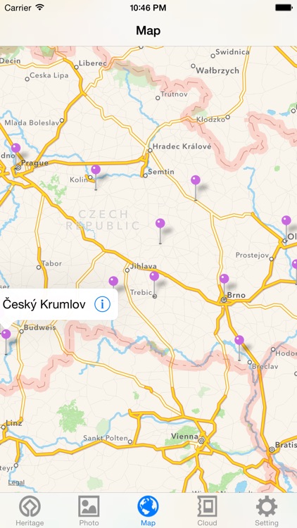 World Heritage in Czech screenshot-4