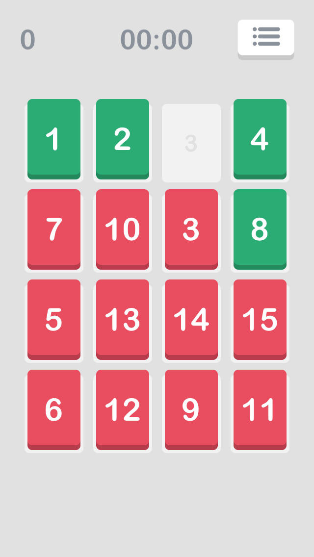 Number Puzzle Slide to Sort