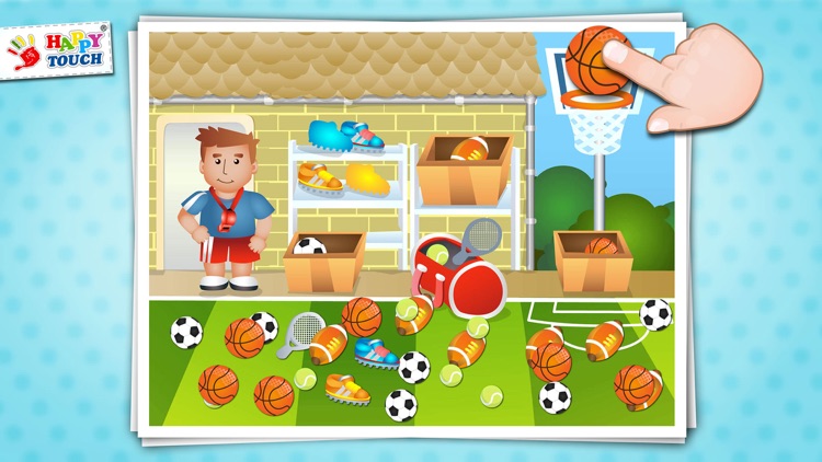 A Funny Clean Up Game - All Kids Can Clean Up! By Happy-Touch® Pocket