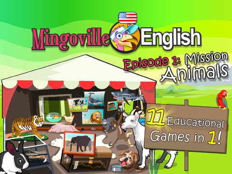 Screenshot #4 pour English for Kids - Play and Learn with Animals - includes fun language learning games and teaching activities for children