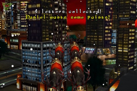 Santa in the City 3D Christmas Game + Countdown FREEのおすすめ画像4