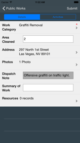 App-Order screenshot