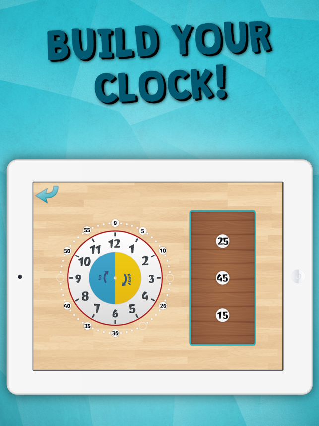 ‎Time Telling Fun for school Kids Learning Game for curious boys and girls to look, interact, listen and learn Screenshot