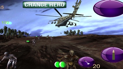 Screenshot #3 pour Blackhawk helikopteri Zombie Run 3D - Eeppinen ilma supremecy maailmanloppu sota