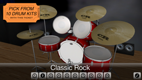 Spotlight Drums ~ The drum set formerly known as 3D Drum Kit screenshot