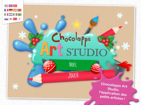 Screenshot #4 pour Chocolapps Art Studio - Dessin et coloriage pour enfant