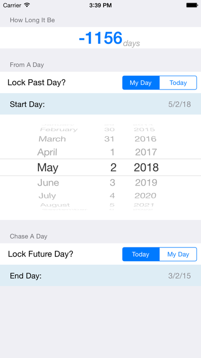 Screenshot #3 pour Days Calcurtor