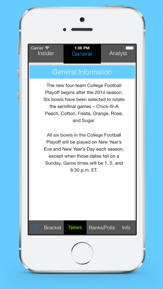 College Football Playoff - 1.4 - (iOS)