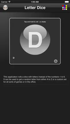Letter Dice iPhone image 1