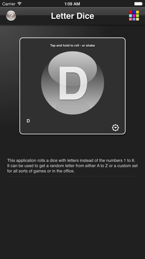 Letter Dice