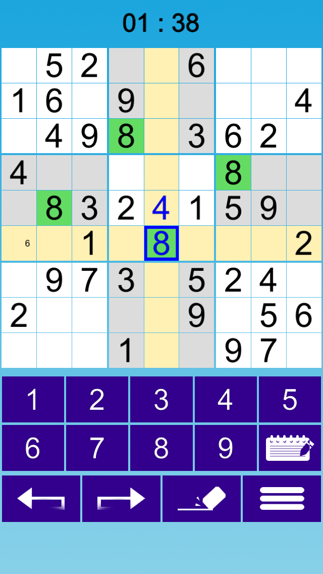 Screenshot #2 pour Easy Sudoku :-)