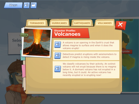 Disaster Detector iPad screenshot