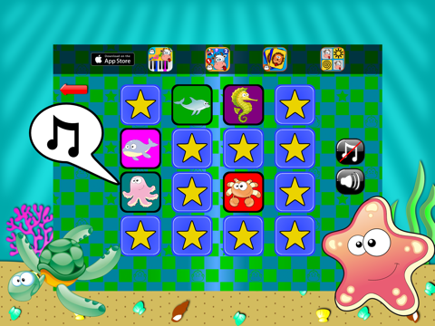 Baby Memory Genius - Funny Sea Animals