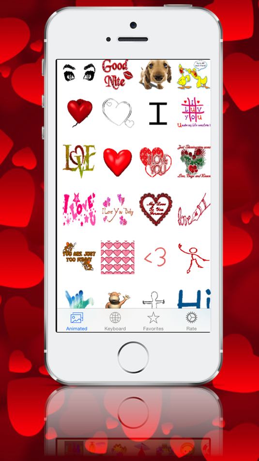 Love Emojis - Show your affection with the best animated & static emoji emoticons - 1.2 - (iOS)
