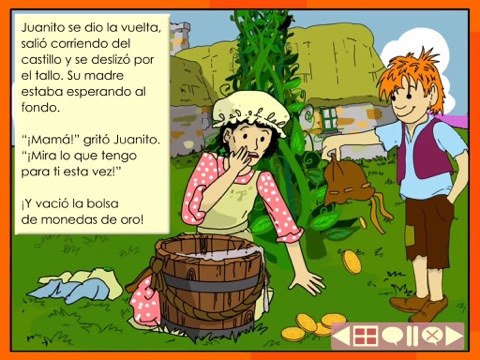 Jack and the Beanstalk – Spanish screenshot 4