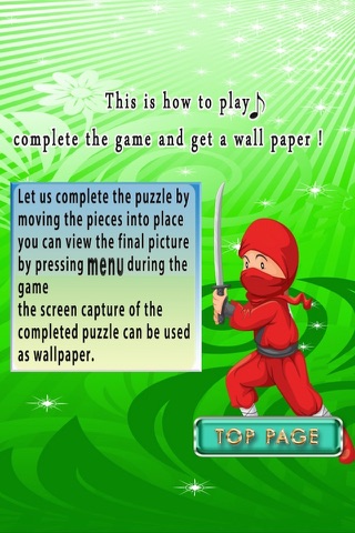 Ninja Puzzle - Order Those Clumsy Tiles And Make The Kid Run screenshot 2