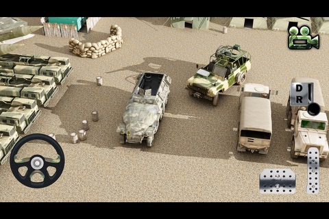 Extreme Army Humvee Parking 3D - Real Combat Truck Tank Driving Simulator Game screenshot 3