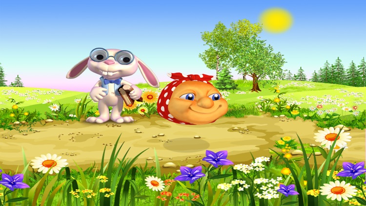 Колобок - живая добрая интерактивная развивающая сказка для детей. Бесплатная версия screenshot-4