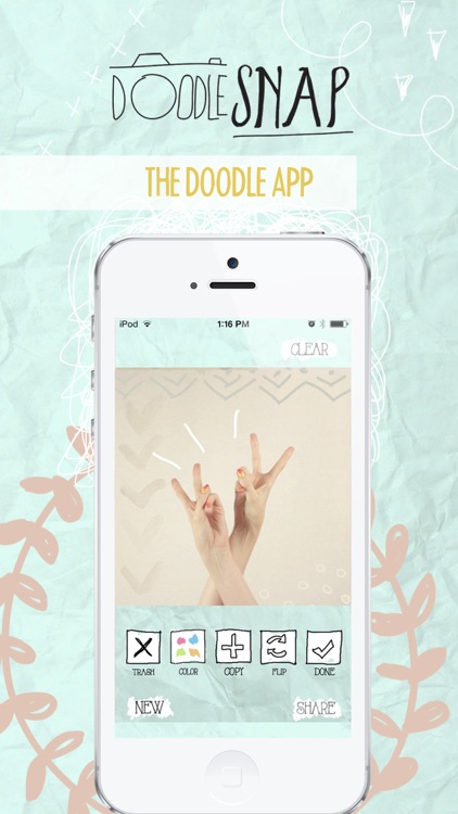 DoodleSnap - Design and Edit Photos with Doodles and Sketch Typography Overlays for DIY Picture Collages
