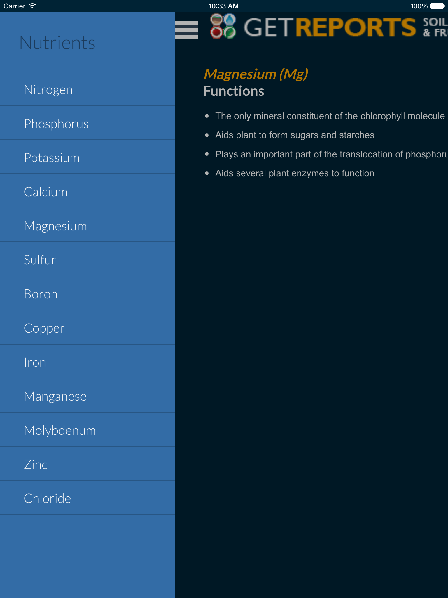 Nutrient Flashcards