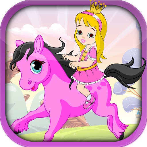 Pretty Pony Princess Ride - A Running Horse Adventure PRO Icon