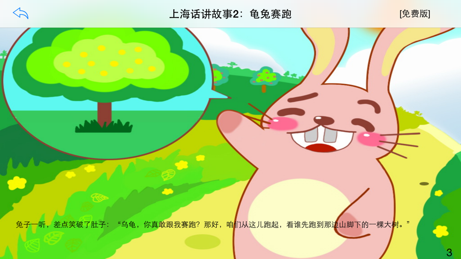 #2. 广东话讲故事2:龟兔赛跑-冬泉粤语系列 (iOS) By: 晓东 王