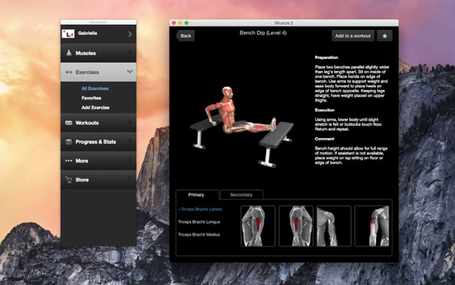 ‎iMuscle 2 Screenshot