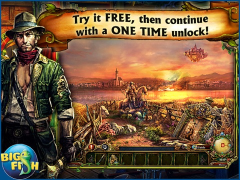 Screenshot #1 for Dark Parables: Jack and the Sky Kingdom HD - A Hidden Object Fairy Tale