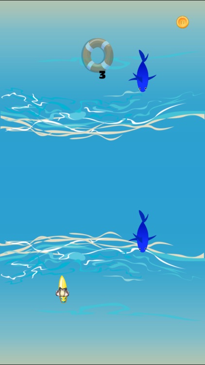Bikini Surfer Girl Shark Escape screenshot-3